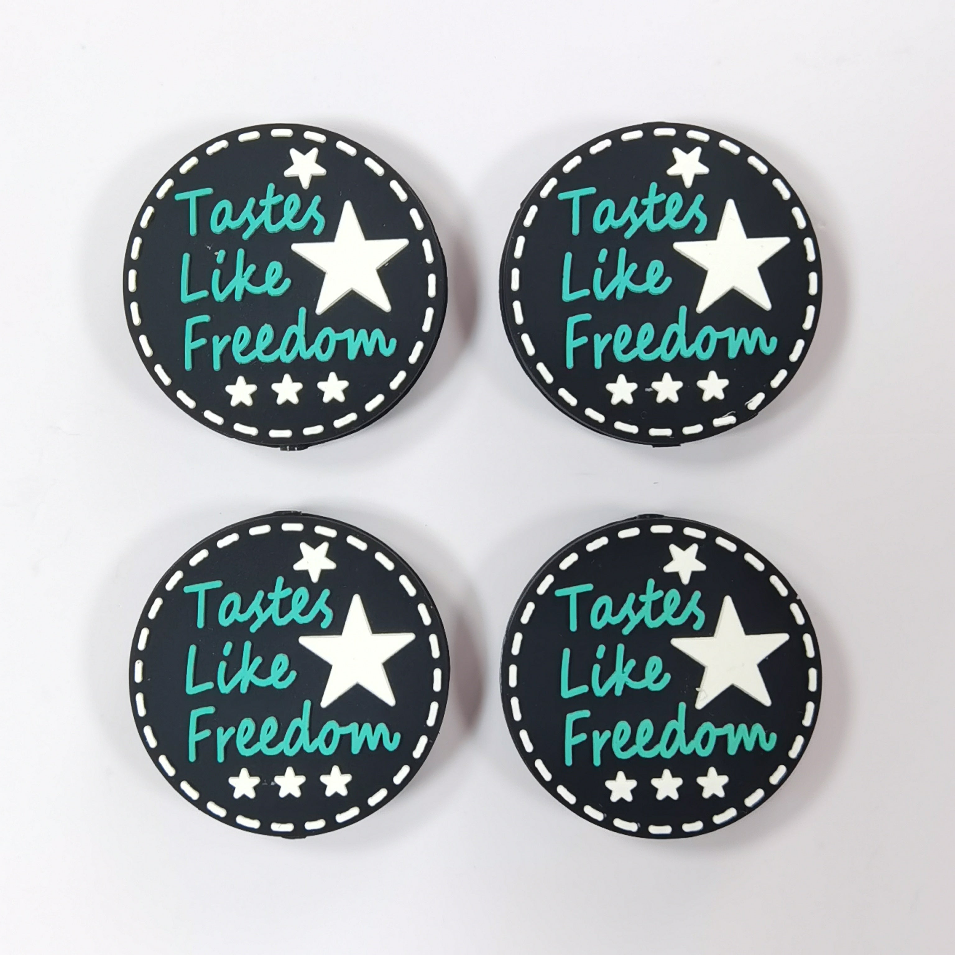 Wholesale 10pcs Free Taste Creative Graffiti  Beads
